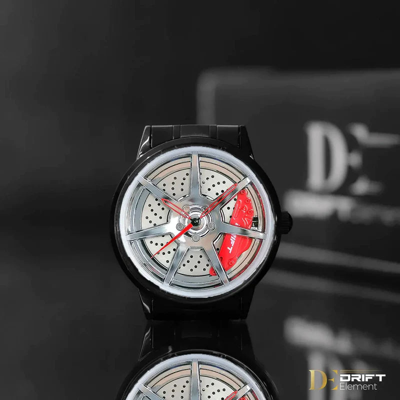 Drift Felgenuhr Silver Edition