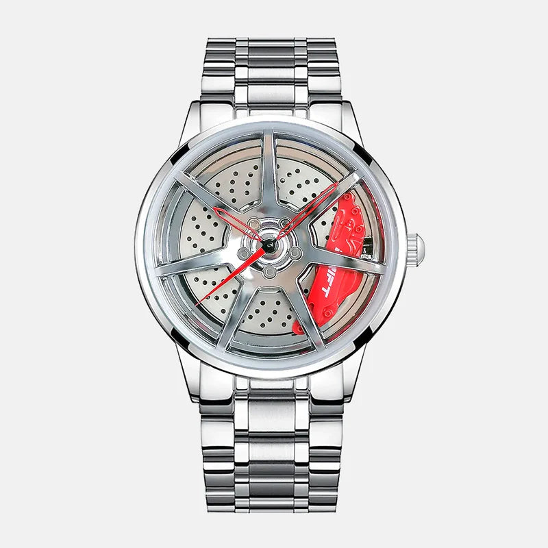 Drift Felgenuhr Silver Edition