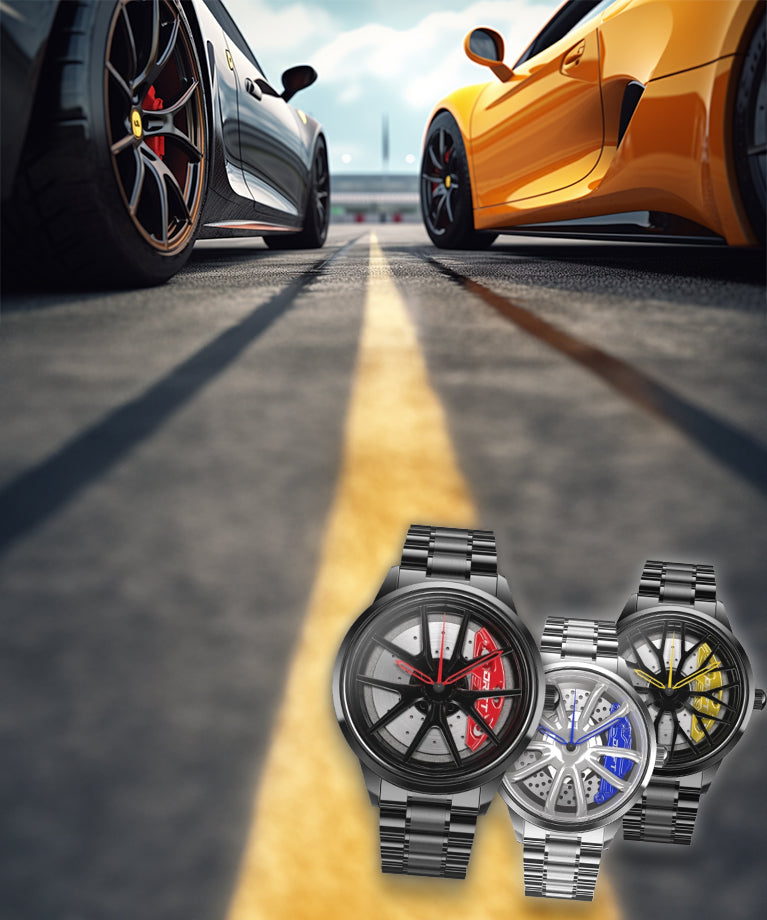 Crowned: Driftelement Felgenuhren Mobile Banner