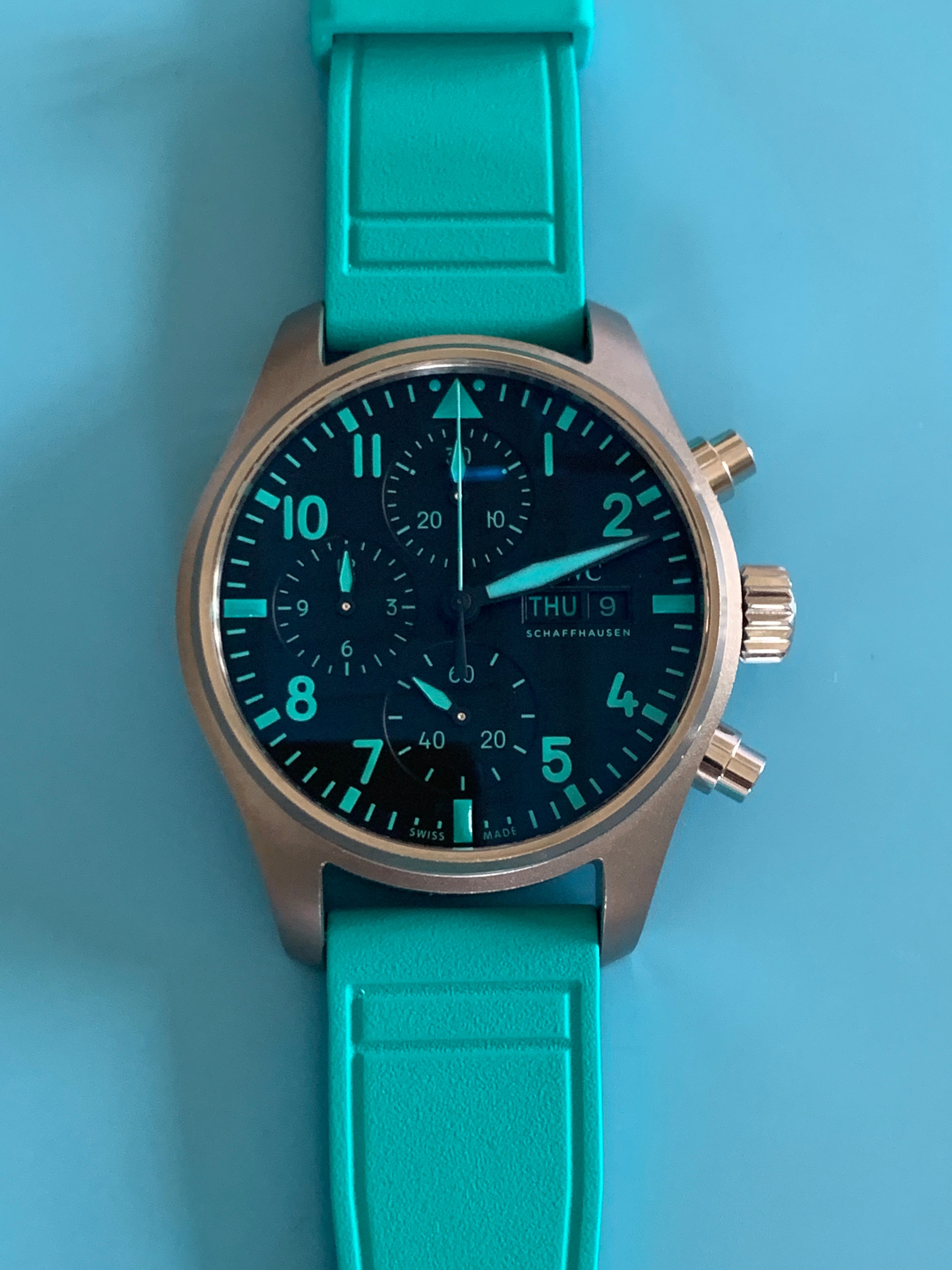 IWC pilot's watch chronograph